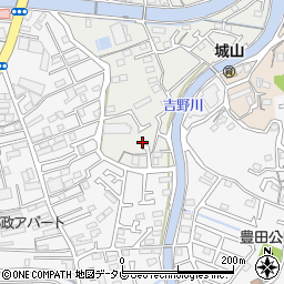 高知県高知市東城山町154周辺の地図