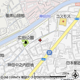 高知県高知市神田735周辺の地図