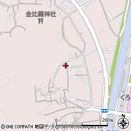 高知県高知市五台山2078-1周辺の地図
