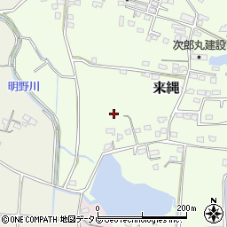 大分県豊後高田市来縄2366周辺の地図