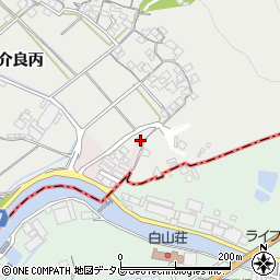 高知県高知市五台山75-2周辺の地図
