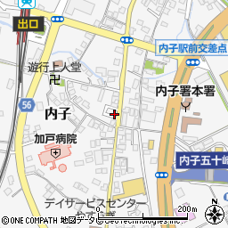愛媛県喜多郡内子町内子885周辺の地図
