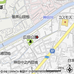 高知県高知市神田554周辺の地図