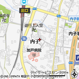 愛媛県喜多郡内子町内子803周辺の地図
