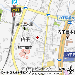 愛媛県喜多郡内子町内子890周辺の地図
