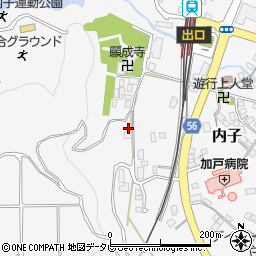 愛媛県喜多郡内子町内子411周辺の地図