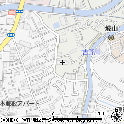 高知県高知市東城山町163周辺の地図