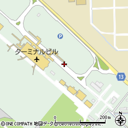 高知空港（高知龍馬空港）ターミナル到着口周辺の地図