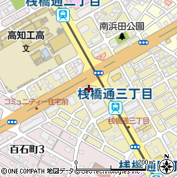 四国銀行潮江支店 ＡＴＭ周辺の地図