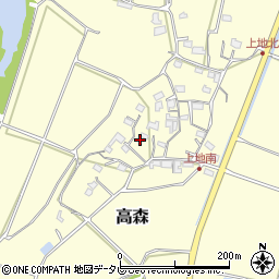 大分県宇佐市高森890周辺の地図