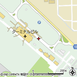高知空港（高知龍馬空港）ターミナル出発口周辺の地図
