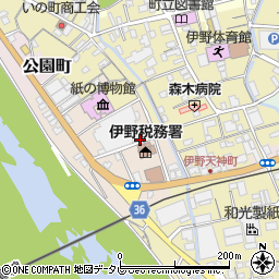 高知県吾川郡いの町幸町70-1周辺の地図