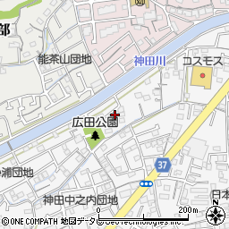 高知県高知市神田555-6周辺の地図