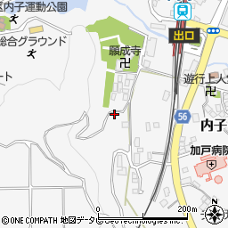 愛媛県喜多郡内子町内子404周辺の地図