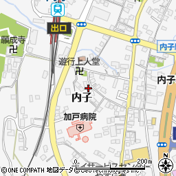 愛媛県喜多郡内子町内子802周辺の地図