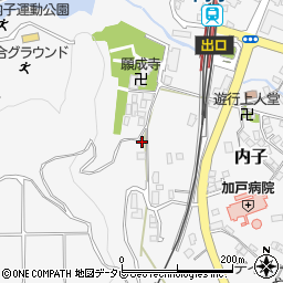 愛媛県喜多郡内子町内子410周辺の地図