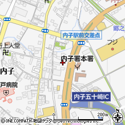 愛媛県喜多郡内子町内子1160周辺の地図