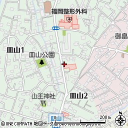 福岡信和病院周辺の地図
