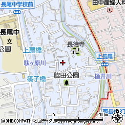 樋井川中央公園トイレ周辺の地図