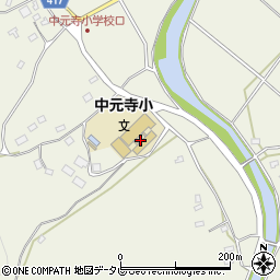 福岡県田川郡添田町中元寺2164周辺の地図