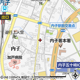 愛媛県喜多郡内子町内子911周辺の地図