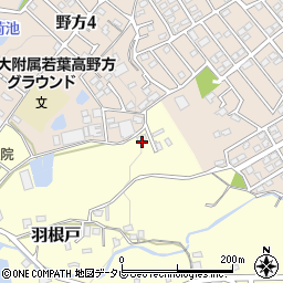 福岡県福岡市西区羽根戸725-1周辺の地図