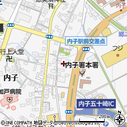愛媛県喜多郡内子町内子1155周辺の地図