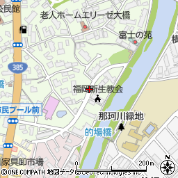 福岡県福岡市南区三宅3丁目周辺の地図