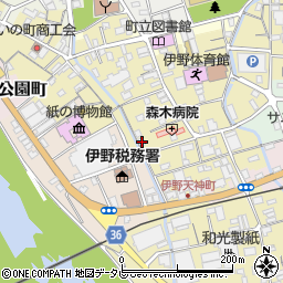 高知県吾川郡いの町3677周辺の地図