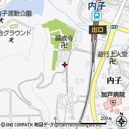 愛媛県喜多郡内子町内子407周辺の地図
