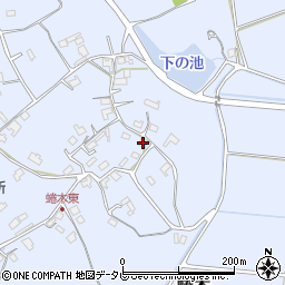 大分県宇佐市蜷木1410周辺の地図