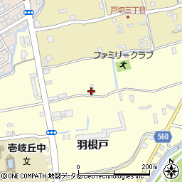 福岡県福岡市西区羽根戸168-1周辺の地図