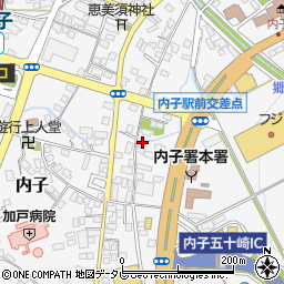 愛媛県喜多郡内子町内子1151周辺の地図