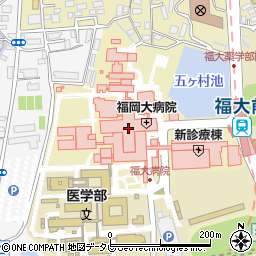 ローソン福岡大学病院店周辺の地図
