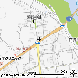 波川公民館周辺の地図