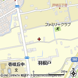 福岡県福岡市西区羽根戸191周辺の地図