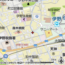高知県吾川郡いの町3807周辺の地図