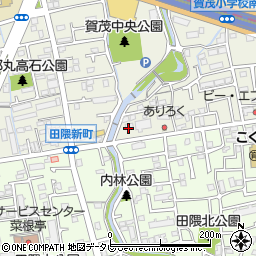ローソン賀茂店周辺の地図