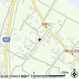 大分県中津市三光原口周辺の地図