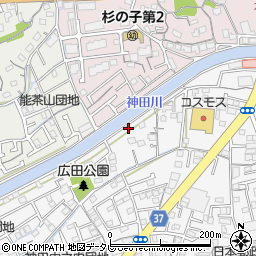 高知県高知市神田559周辺の地図
