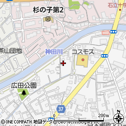 高知県高知市神田580周辺の地図