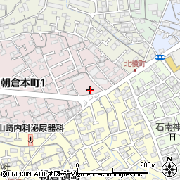 高知市役所　高知市消防局消防団本部朝倉分団周辺の地図