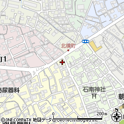 國澤はり灸接骨院周辺の地図