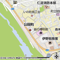 高知県吾川郡いの町幸町100周辺の地図