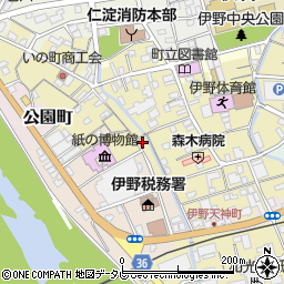 福冨印章堂周辺の地図