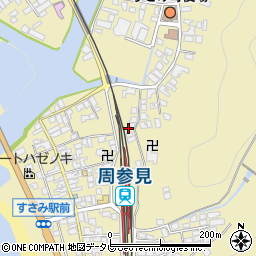 和歌山県西牟婁郡すさみ町周参見4171周辺の地図