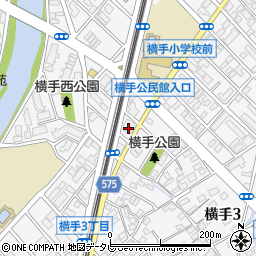 池伝福岡支店周辺の地図