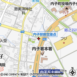 愛媛県喜多郡内子町内子1141周辺の地図