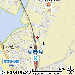 和歌山県西牟婁郡すさみ町周参見4158周辺の地図