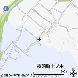 高知県香南市夜須町上夜須922周辺の地図